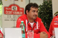 Rallye Český Krumlov: Tisková konference Citroën